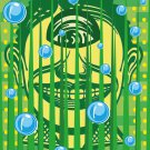 John Van Hamersveld Collectible NFT Art-JOHNNY IN A SEAWEED JUNGLE #203 OF 929