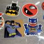 Super Hero Stickers Pack LARGE 3" Vinyl Skateboard-Phone-Combined Shipping!