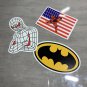 Super Hero Stickers Pack LARGE 3" Vinyl Skateboard-Phone-Combined Shipping!