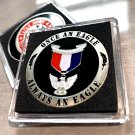 Eagle Scout - Boy Scout Commemorative Souvenir Gift Challenge Coin 40mm w/case