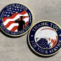US Military Eagle Challenge Coin "THANK YOU" NAVY-ARMY- AIR FORCE COAST GUARD US