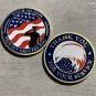 US Military Eagle Challenge Coin "THANK YOU" NAVY-ARMY- AIR FORCE COAST GUARD US