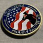 US Military Eagle Challenge Coin "THANK YOU" NAVY-ARMY- AIR FORCE COAST GUARD US