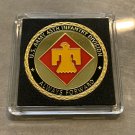 US Army Challenge Coin 45th INFANTRY DIVISION "Always Forward" w Case