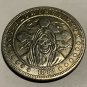 GRIM REAPER CELTIC CROSS Skull  Novelty Good Luck Heads Tails Challenge Coin