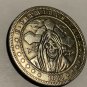 GRIM REAPER CELTIC CROSS Skull  Novelty Good Luck Heads Tails Challenge Coin