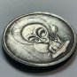 Greetings Earthlings Alien Challenge Coin Lucky Pocket Heads Tails Flip Token