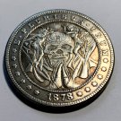 NEW! Skull Devil Wishes Do Come True Lucky Heads Tails Challenge Coin