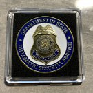 DEPARTMENT OF STATE-US Diplomatic Security Service Bronze Plated-Challenge Coin