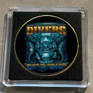 US Navy DIVERS CHALLENGE COIN-"We Dive The World Over" -w/Case