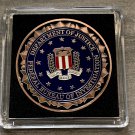 FBI Challenge Coin FEDERAL BUREAU OF INVESTIGATIONS -DOJ Washington DC COPPER