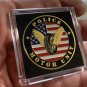 POLICE MOTOR UNIT - Police Challenge Coin - Includes 2x2 Protective Case!