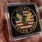 POLICE MOTOR UNIT - Police Challenge Coin - Includes 2x2 Protective Case!