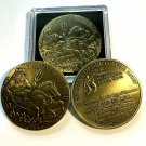 U.S. Navy USN Trusty King Neptune Shellback Challenge Coin with Case
