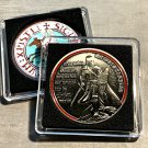 Knights Templar Horseman Freemasonry Challenge Coin Token Keepsake Special Offer