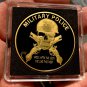 US ARMY MP Challenge Coin-SKULL "MESS WITH THE BEST-DIE LIKE THE REST" w Case