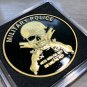 US ARMY MP Challenge Coin-SKULL "MESS WITH THE BEST-DIE LIKE THE REST" w Case