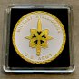 US Army MILITARY INTELLIGENCE Challenge Coin w Case