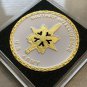 US Army MILITARY INTELLIGENCE Challenge Coin w Case