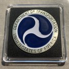 USDOT-UNITED STATES DEPARTMENT OF TRANSPORTATION-Challenge Coin w Case