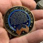 Sheriff Deputy Challenge Coin THIN BLUE LINE LEO OATH Police Prayer Coin 45mm