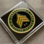 UNITED STATES ARMY -  Rank SERGEANT E-5 Challenge Coin with Case