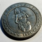 Sexy Superhero Woman Fantasy Novelty Good Luck Heads Tails Challenge Coin