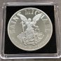 2ND AMENDMENT Challenge Coin St Michael Protector Silver PL with Case!
