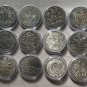 ZODIAC 12 CONSTALLATION Complete Set Challenge Coin Antique Silver Finish