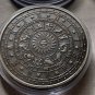 ZODIAC 12 CONSTALLATION Complete Set Challenge Coin Antique Silver Finish