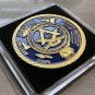 Freemason Challenge Coin Masonic Templar Brotherhood w Case-FREE SHIPPING