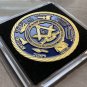 Freemason Challenge Coin Masonic Templar Brotherhood w Case-FREE SHIPPING