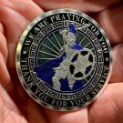 Sheriff Deputy Challenge Coin Spartan Blue Lives Matter Police Prayer Coin 45mm