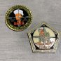 2X-Osama Bin Laden SEAL Team Six-6 September 9-11 Navy Military Challenge Coin