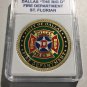 DALLAS Fire Department Challenge Gift Coin "THE BIG D"  with Case! NEW!