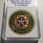 DALLAS Fire Department Challenge Gift Coin "THE BIG D" with Case! NEW!