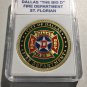 DALLAS Fire Department Challenge Gift Coin "THE BIG D" with Case! NEW!