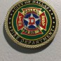 DALLAS Fire Department Challenge Gift Coin "THE BIG D" with Case! NEW!