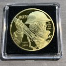 United States Army 100 Year WWI Commemorative Centennial Challenge Coin w Case!