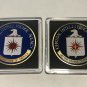 2X CIA US Central Intelligence Agency Washington DC Challenge Coins DEALS!
