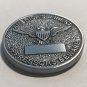 UNITED STATES ARMY DELTA FORCE ELITE SILVER OPPRESSORS BEWARE Challenge Coin