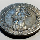 Sexy Warrior Woman Chaps Novelty Good Luck Heads Tails Challenge Coin