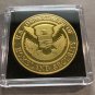 USA Border Patrol Challenge Coin -DOHS Gold Tone with 2x2 Case 40mm-Great Gift!