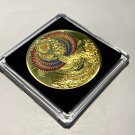 THE PHOENIX YIN/YANG NIRVANA COLOR Prosperity Heads Tails Challenge Coin NEW