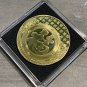 Mythical Sailing Ship Gold Plated Lucky Chinese Collectible Challenge Coin