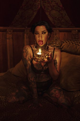 SERPENT Dark Pin Up Sexy Digital Photo Collectible NFT Mint #5 OF 34 HOT! NEW!
