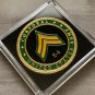 UNITED STATES ARMY - Rank CORPORAL E-4 Challenge Coin with Case