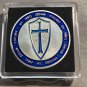 KNIGHT'S TEMPLAR CRUSADER 2 Coin Set-Freemason Silver/Gold DEALS! w Cases