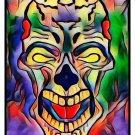 NFT Crypto Rare Authentic Art - "ZOMBIE FACE 9" LOW Mint #4 of 24 - HAND DRAWN!