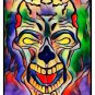 NFT Crypto Rare Authentic Art - "ZOMBIE FACE 9" LOW Mint #4 of 24 - HAND DRAWN!
